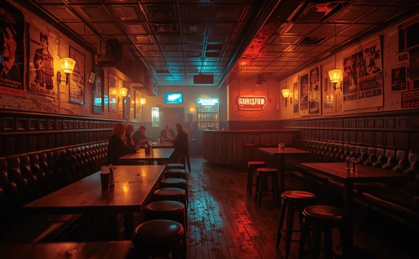 Zestawienie po lokalach z klimatem PRL i historycznych realiów